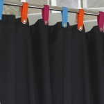 Raw Shower Curtain