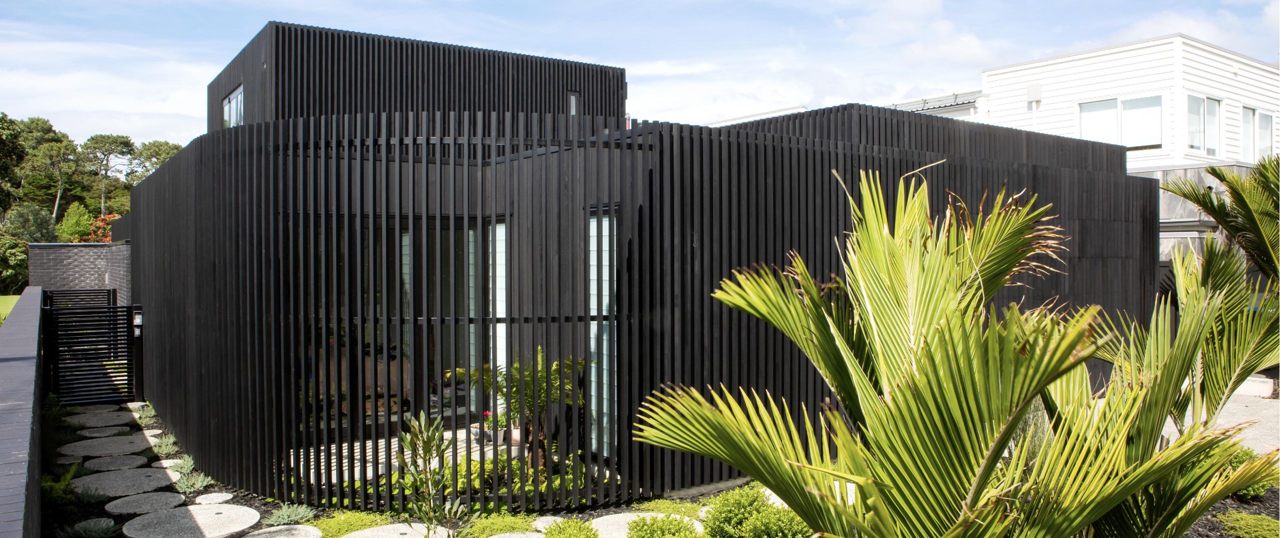 An example of a house's exterior that has been treated with WOCA Danish Oils